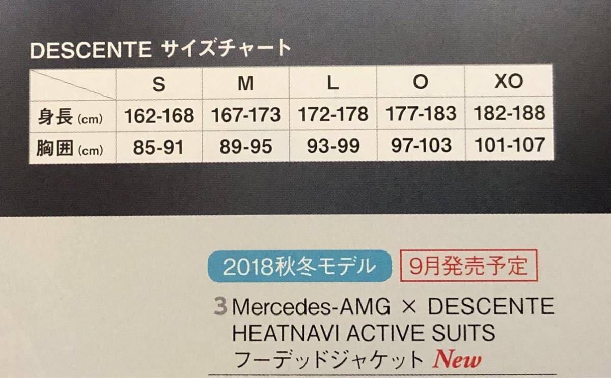 メルセデス AMG × デサント ヒートナビ アクティブ スーツ Ｌサイズ フーデッド ジャケット Mercedes-AMG DESCENTE 2018秋冬モデル_3