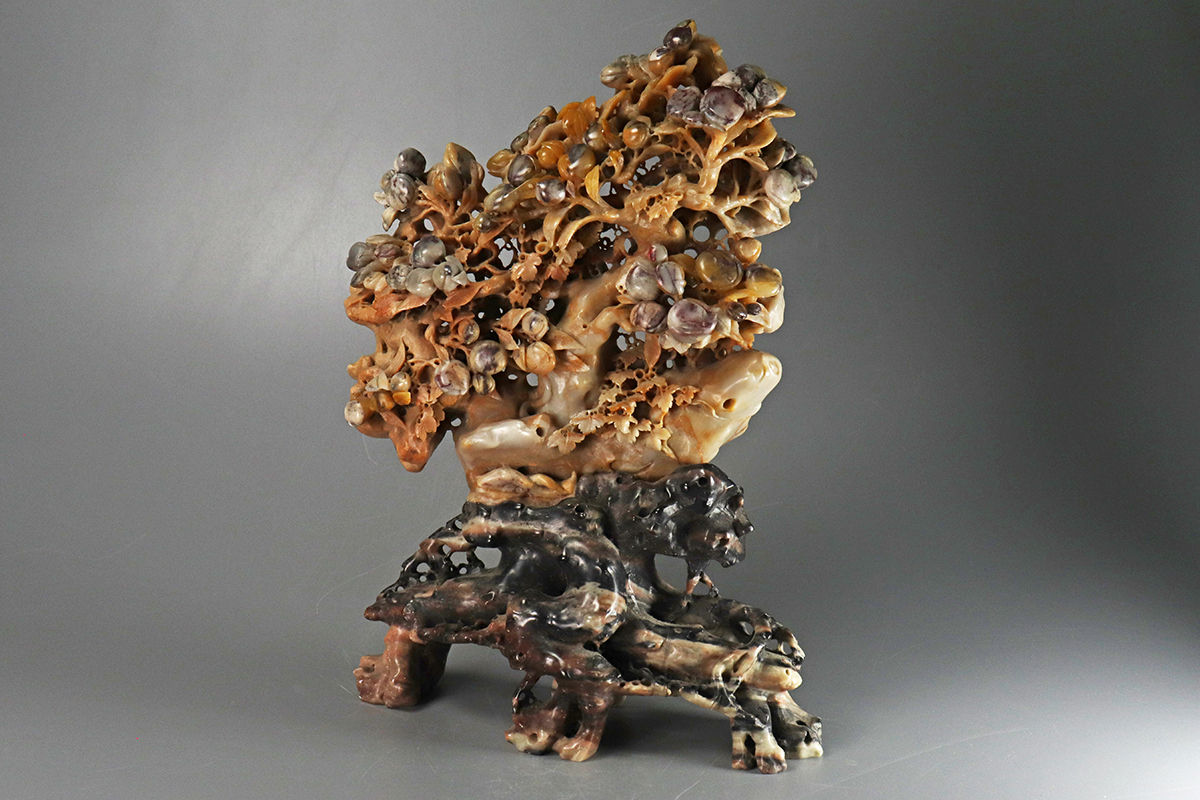 寿山石 の落札 (美術品) 石」彫刻、オブジェ 「中国美術 - Yahoo