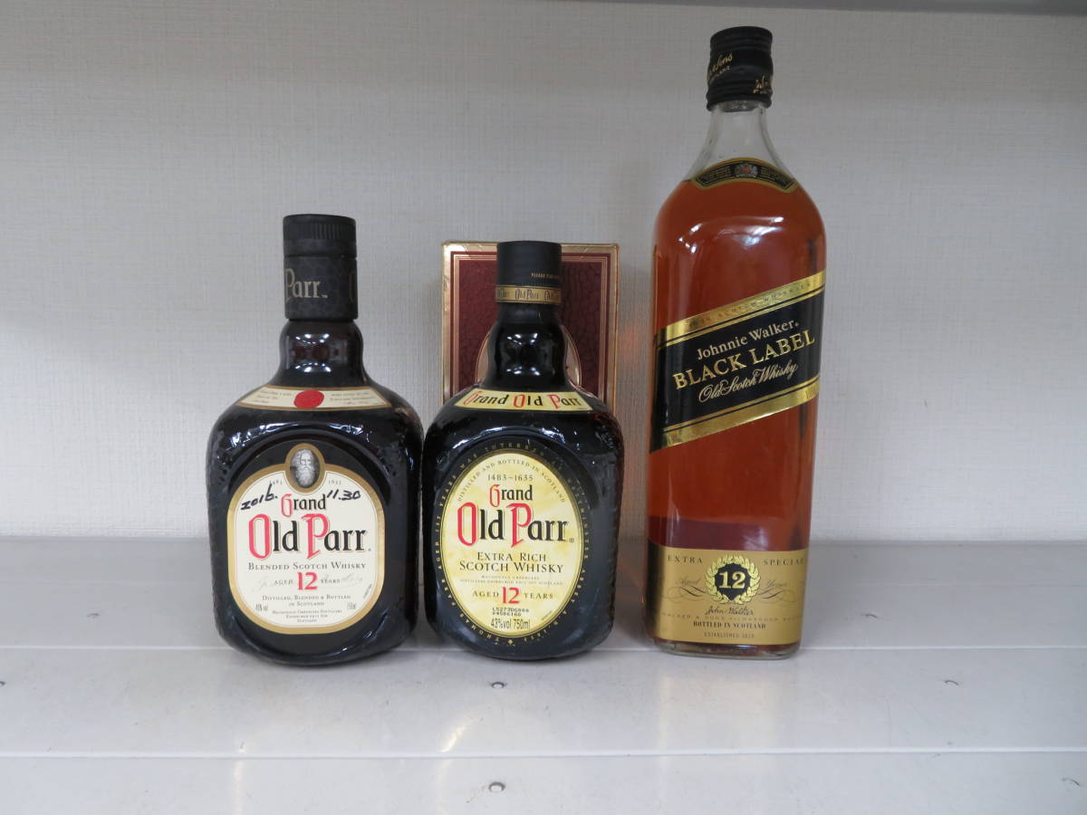 オールドパー 750ml スコッチ ウイスキー スーペリア 12年 43度 箱付 