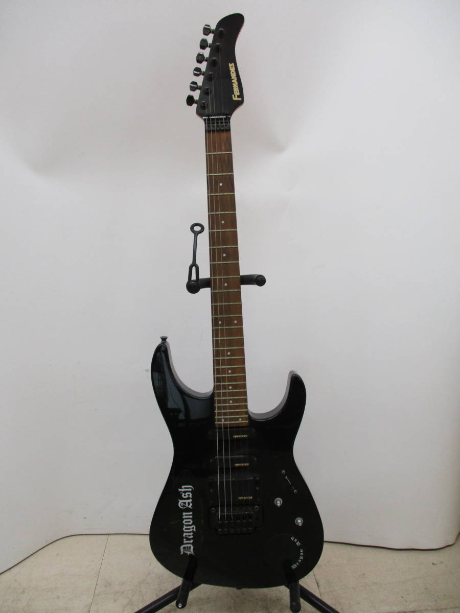 L353 現状品 FERNANDES エレキギター ブラック フェルナンデス 10/31