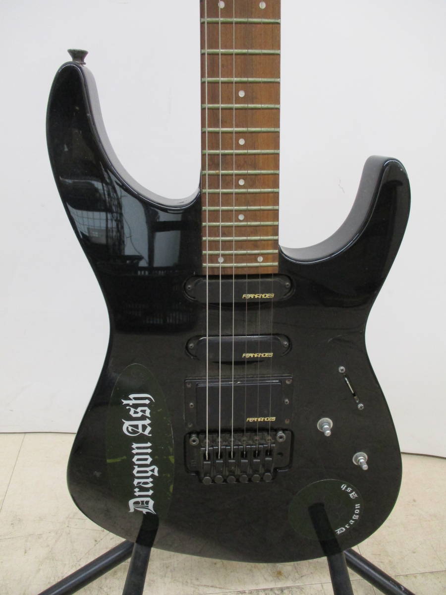 L353 現状品 FERNANDES エレキギター ブラック フェルナンデス 10/31