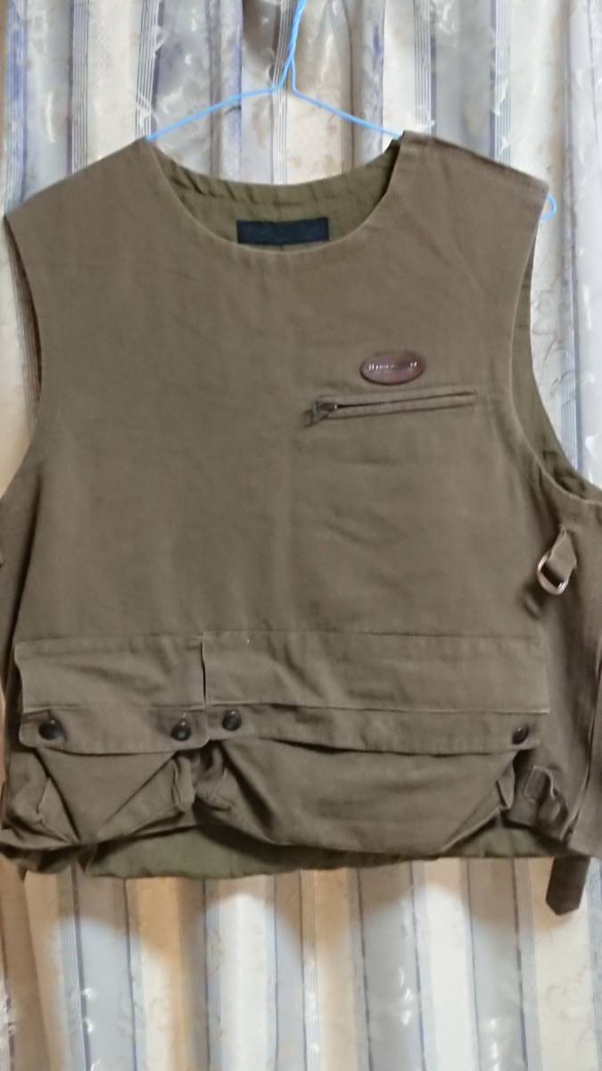 当時物 ハロルズギア コットン ベスト Harold's Gear 日本製