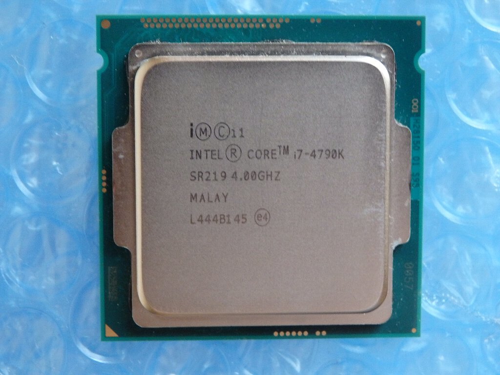 Intel Core I7-4790K Unlocked SR219 4.0GHz 8MB LGA1150 Desktop CPU – Fair Grade Tested