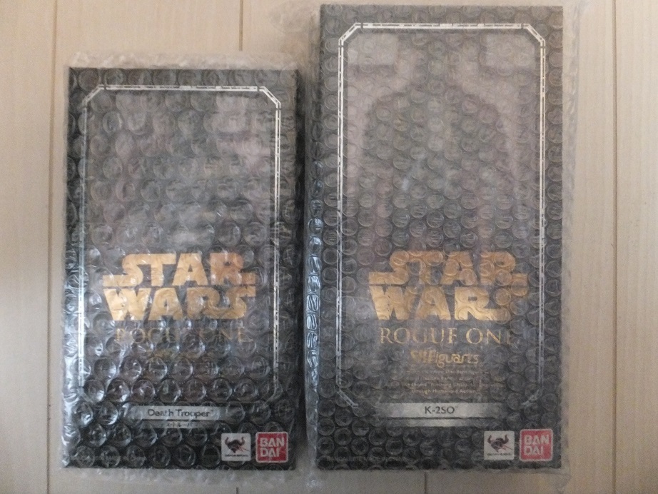 ラスト1個！ 極上品！S.H.Figuarts K-2SO ＆ デス・トルーパー 新品未開封 2点セット