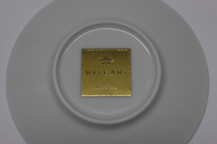 標準小売価格 ZK0093 【美品】BVLGARI ブルガリ　カップ＆ソーサー　C&S