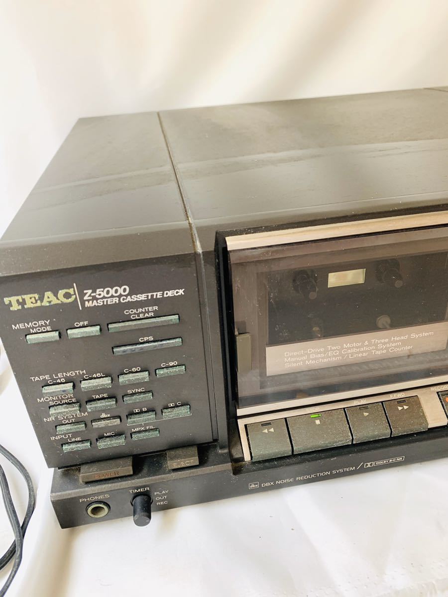 TEAC ティアック カセットデッキ Z-5000 現状品 ジャンク TEAC 【公式
