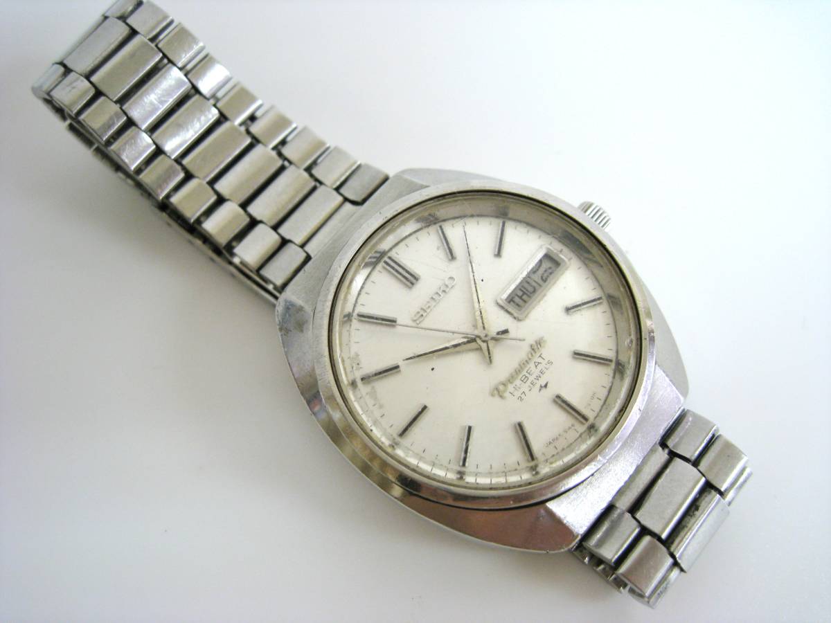 10◇セイコー プレスマチック ハイビート 27石 5146-7040 ジャンク品 