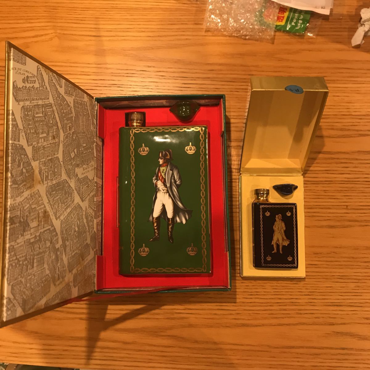 2本セット】カミュ CAMUS ナポレオン NAPOLEON ブック 陶器ボトル