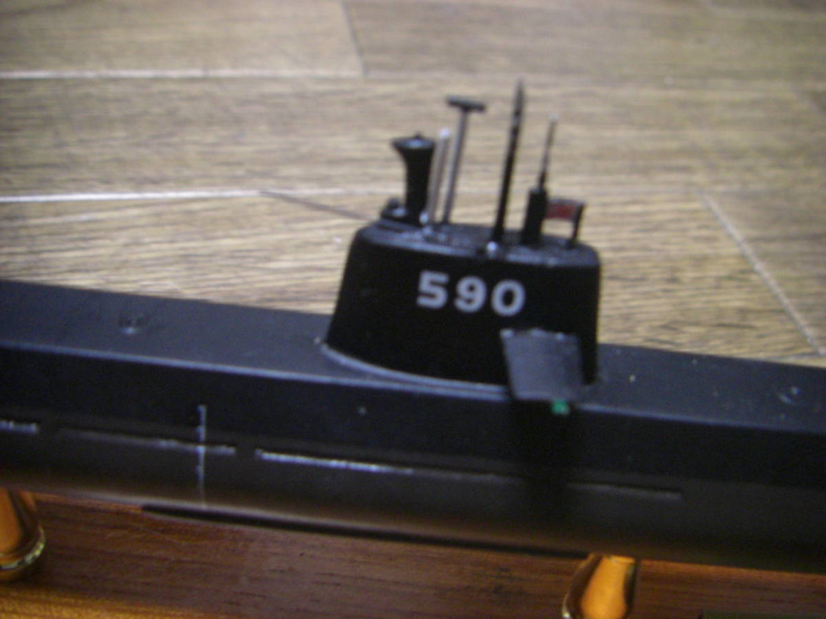 海上自衛隊 潜水艦 小西製作所 SS-590 おやしお 1&frasl;350 - プラモデル｜ホビーサーチ 金属精密艦船模型 1&frasl;300 Yahoo!オークション 日本 おやしお型 SS-573 ピットロード 名城・伝統美