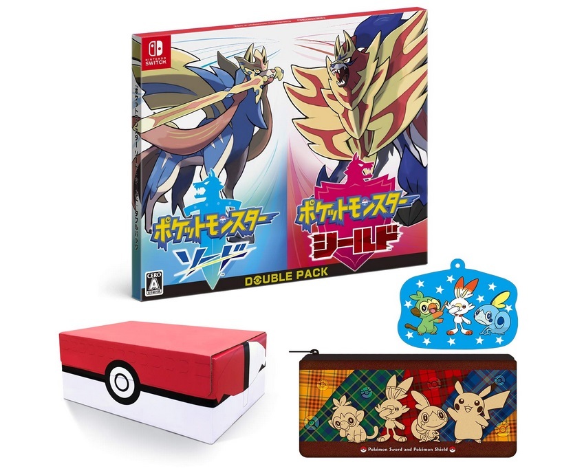Switch『ポケットモンスター ソード・シールド』ダブルパック 特別セット 【プライムデー記念発売版【Amazon.co.jp限定】【予約特典】付き