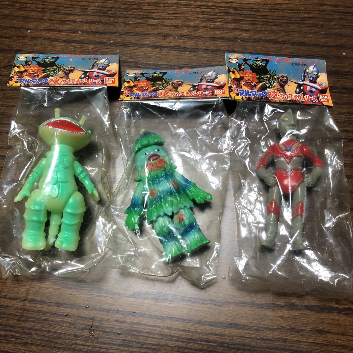 ソフビ 未開封 ウルトラ怪獣 真ブルマァク魂 元箱5個 6種セット