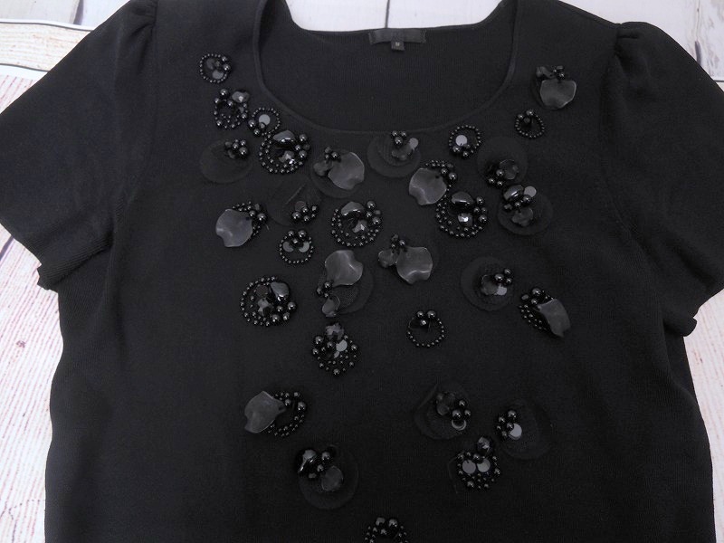 113 TO BE CHIC トゥー ビー シック アンサンブル ブラック V N17760