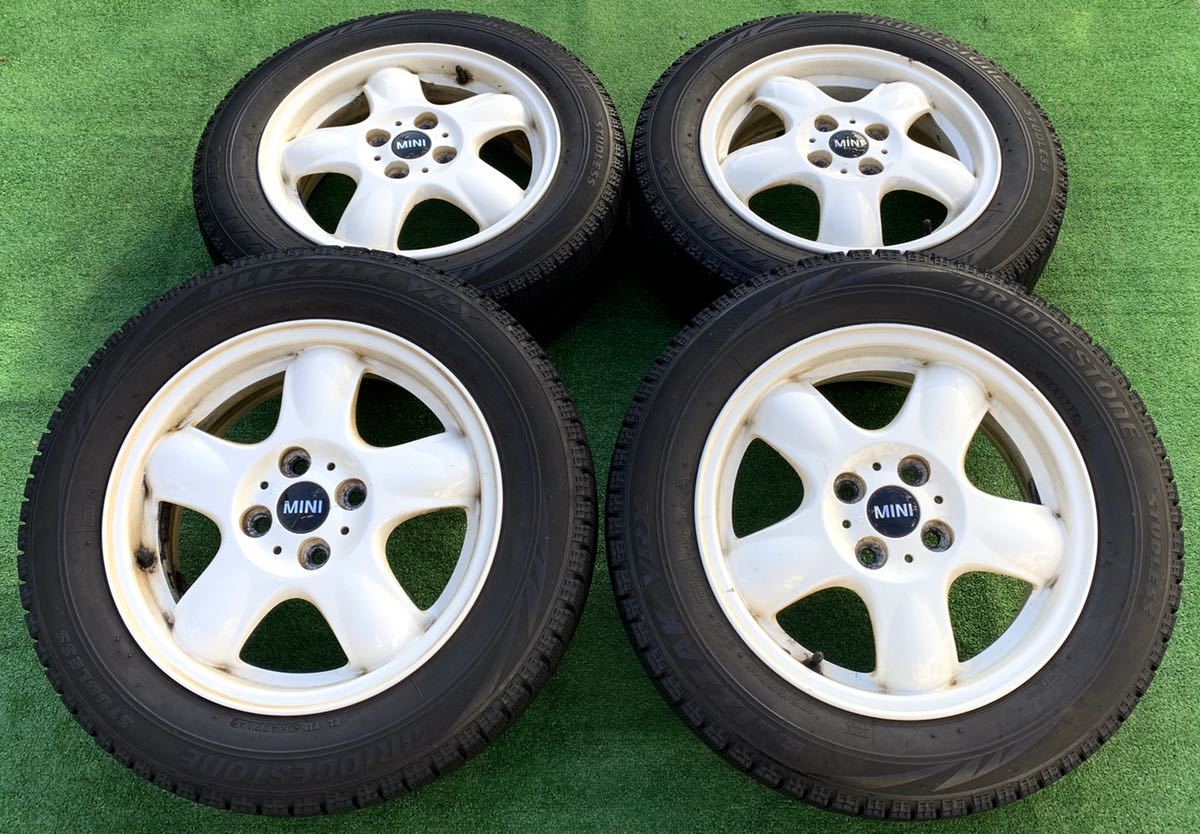 車 MINI 純正 15インチ アルミホイール スタッドレス 4本セット