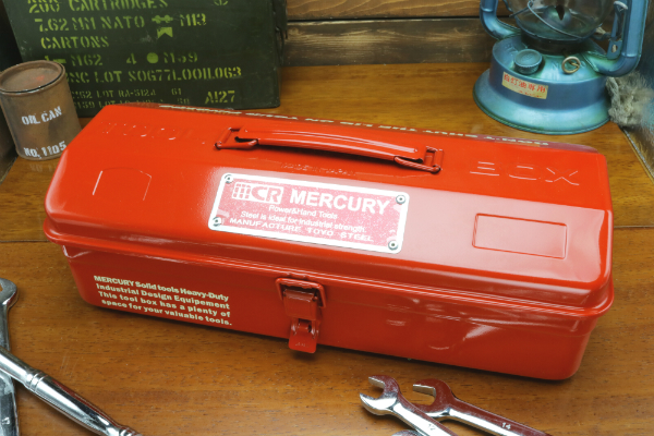 マーキュリー ツールボックス 赤 工具箱 Mercury_1