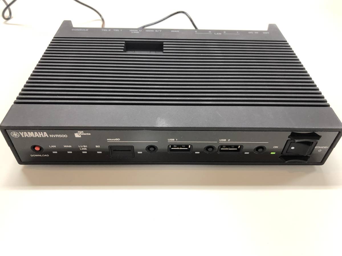 YAMAHA ブロードバンドVoIPルーター NVR500 （美品） コンピュータ
