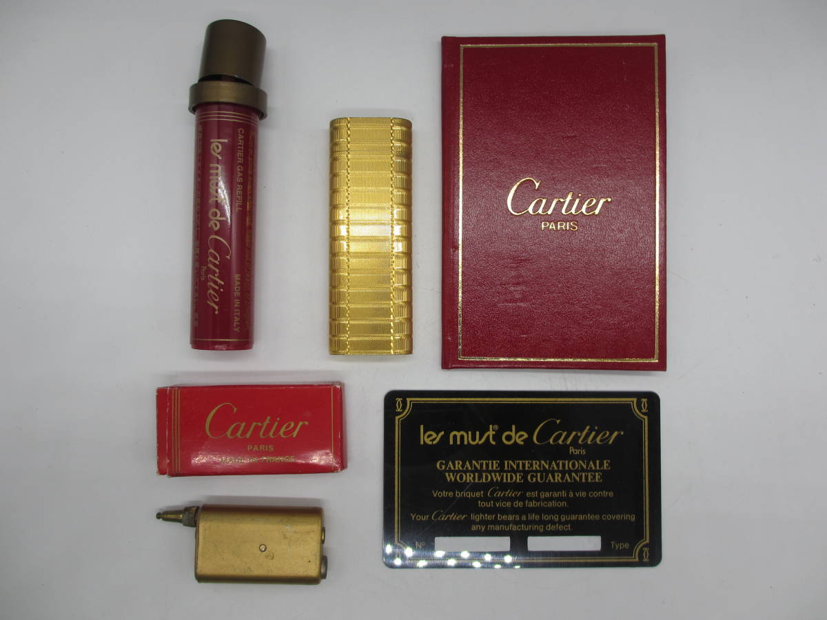 正規品，低価 Cartier カルティエ ガスライター ゴールドカラー 着火未確認(カルティエ)｜売買されたオークション情報、yahooの商品情報をアーカイブ公開 - オークファン カルティエ