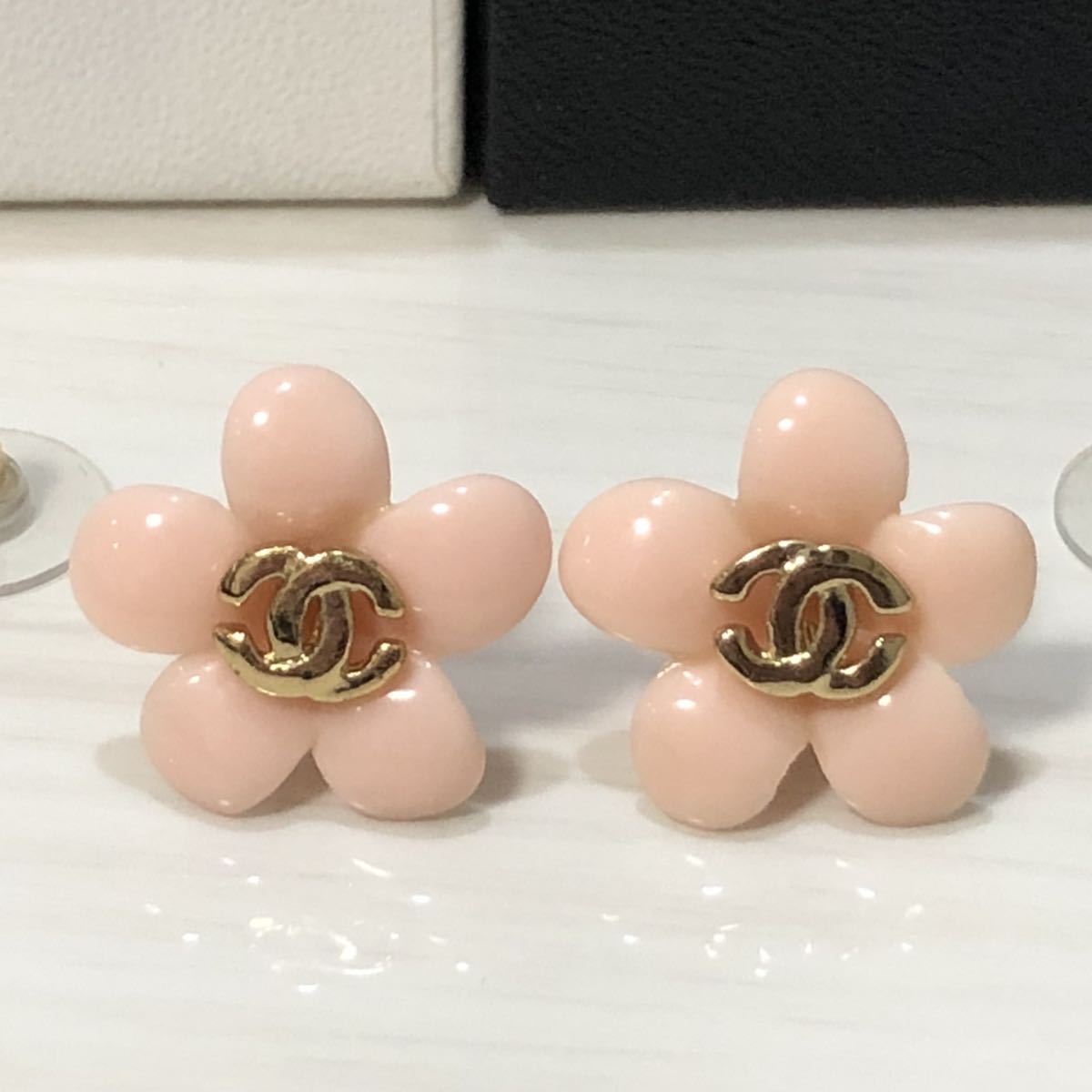 シャネル ココマーク CHANEL ピアス フラワー フラワーモチーフ
