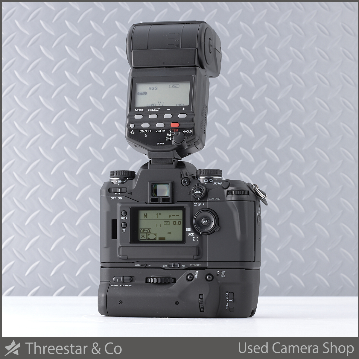 1円～ MINOLTA α-7 VC-7 ミノルタ 5600HS D セット 極上に近い美品でオススメ！！【6】