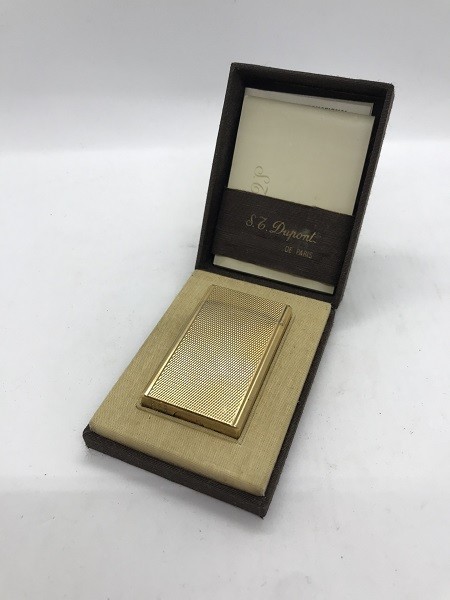 正規品，2026 S.T Dupont デュポン ゴールド ライン1 ガスライター G3815(デュポン)｜売買されたオークション情報、yahooの商品情報をアーカイブ公開 - オークファン デュポン
