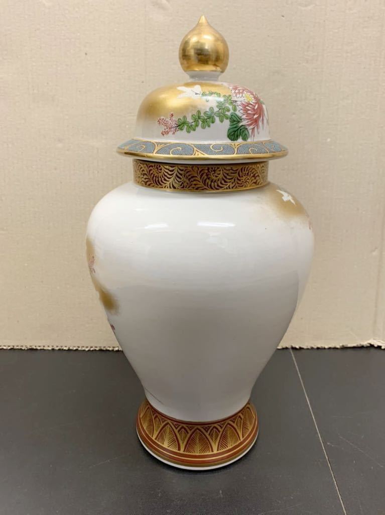 花瓶 九谷焼 2026年最新Yahoo!オークション 飾り壺 角福印 中古 A450