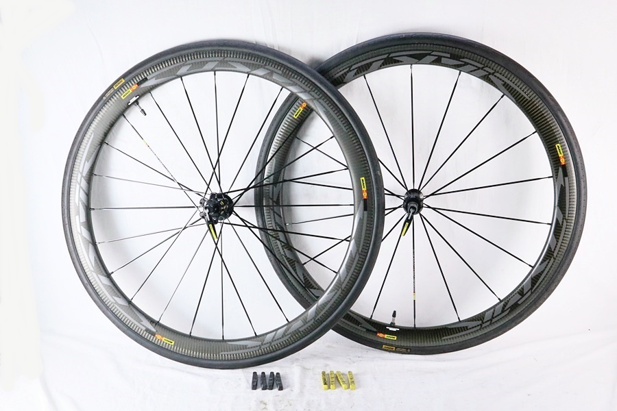 配送限定 入札 １円～ マビック MAVIC コズミックプロSL UST COSMIC PRO SL UST ホイールセット 700C 11速 チューブレス リム幅 19mm_1