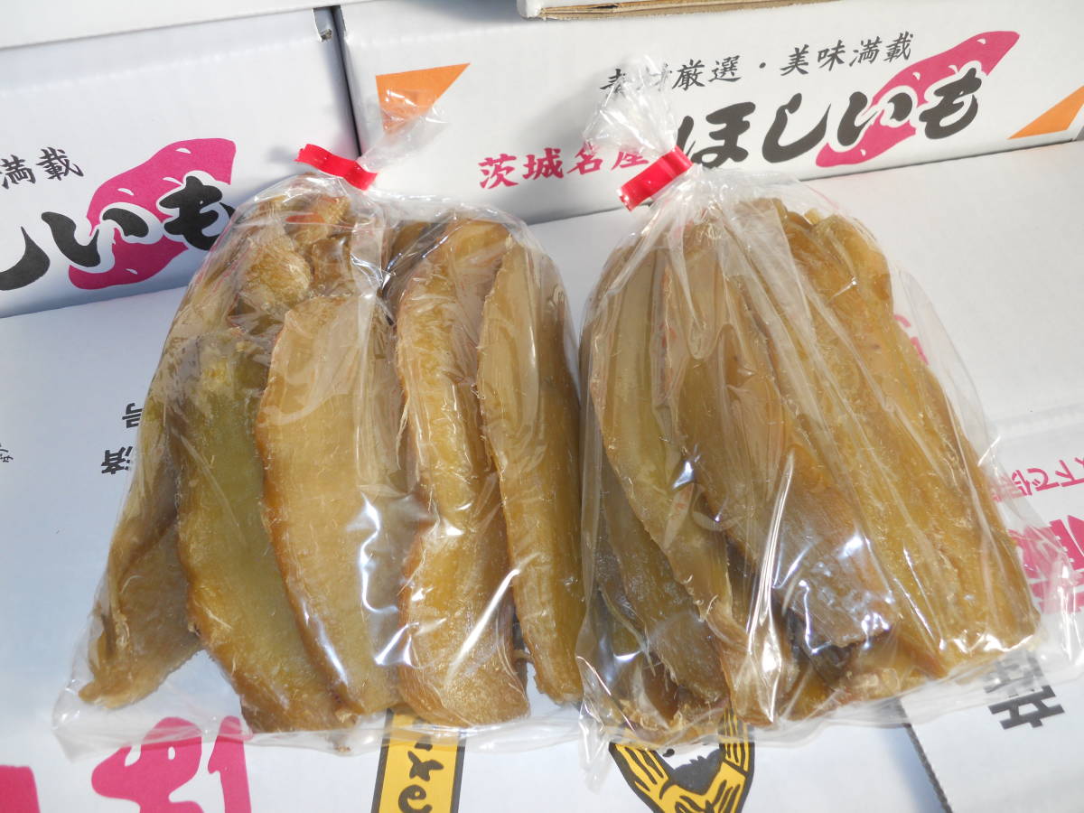 茨城特産品　新物です　紅はるかほしいも平干し　3㎏入　着払い