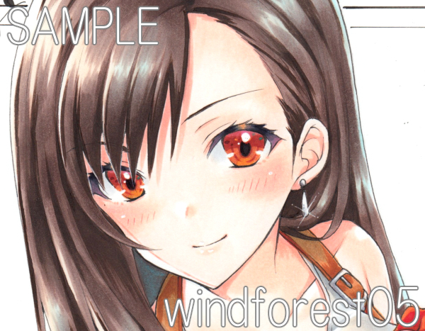 ティファ・ロックハート》 同人手描きイラスト 《ファイナル