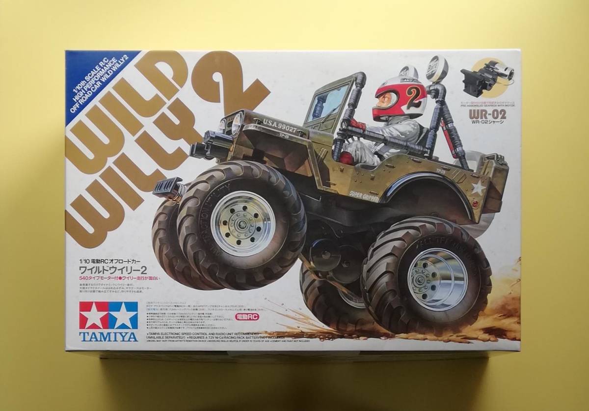 新品】 ☆ タミヤ ☆ 1/10 ワイルドウイリー2 WR-02 58242 電動RCカー