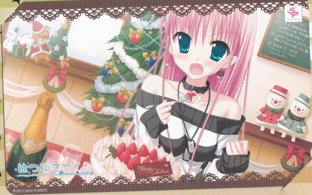 はつゆきさくら Saga Planets ほんたにかなえ とらのすけ ちまろ 台紙付きテレカ2枚組 テレビゲーム 売買されたオークション情報 Yahooの商品情報をアーカイブ公開 オークファン Aucfan Com