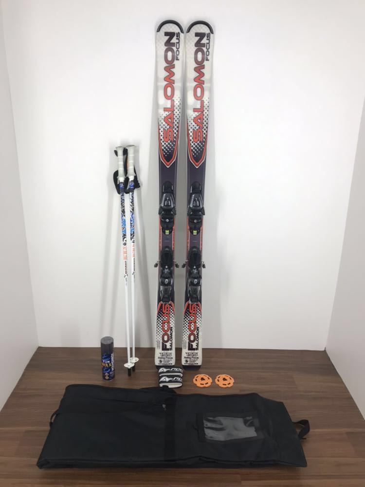 J11Ze SALOMON サロモン X-wing Focu スキー板 155cm Swix ス