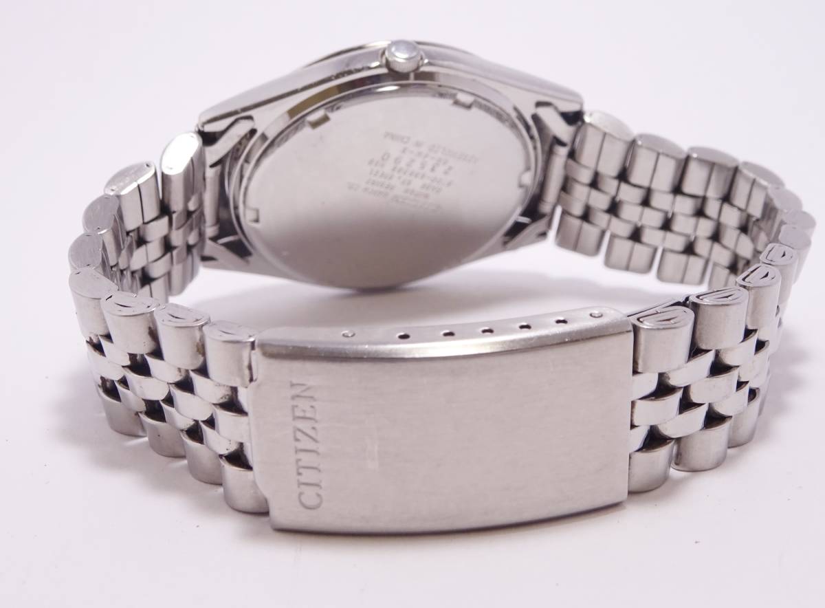 ☆CITIZEN シチズン クォーツ 6100-S96389 現状品☆ ブランド腕時計 