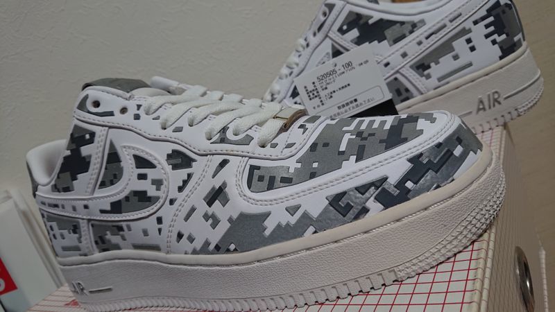 新作登場，本物保証 激レア 価値限定品AIR FORCE 1 LOW PREMIUM 08 QSデジタルカモフラージュリフレクターDigitalcamouflageエアフォースワンロープレミアム(27.0cm)｜売買されたオークション情報、yahooの商品情報をアーカイ 27.0cm