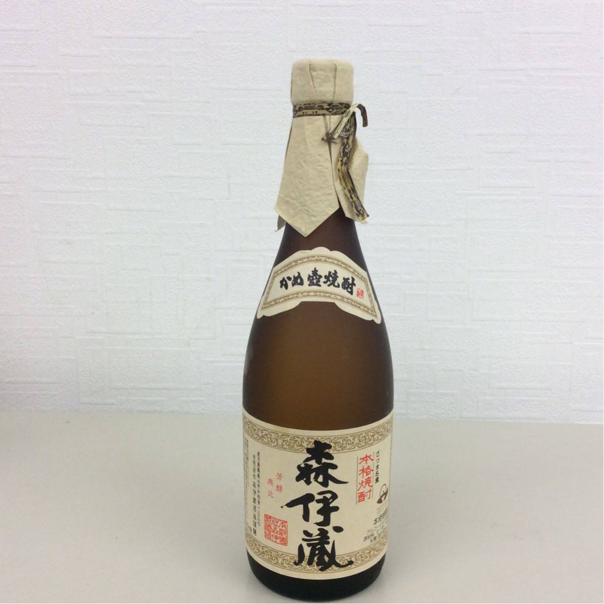 森伊蔵 かめ壺焼酎 720ml 25% 芋焼酎 金ラベル 25度 – 高級酒・希少