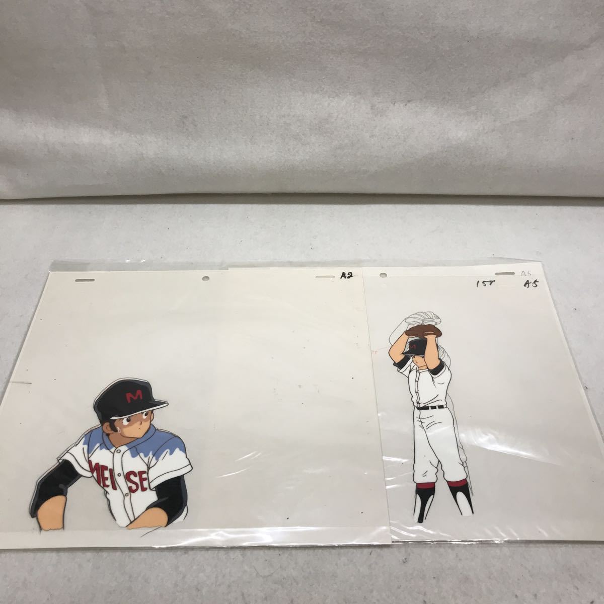 タッチ あだち充 セル画 5枚セット 上杉達也 セル画タッチ上杉和也