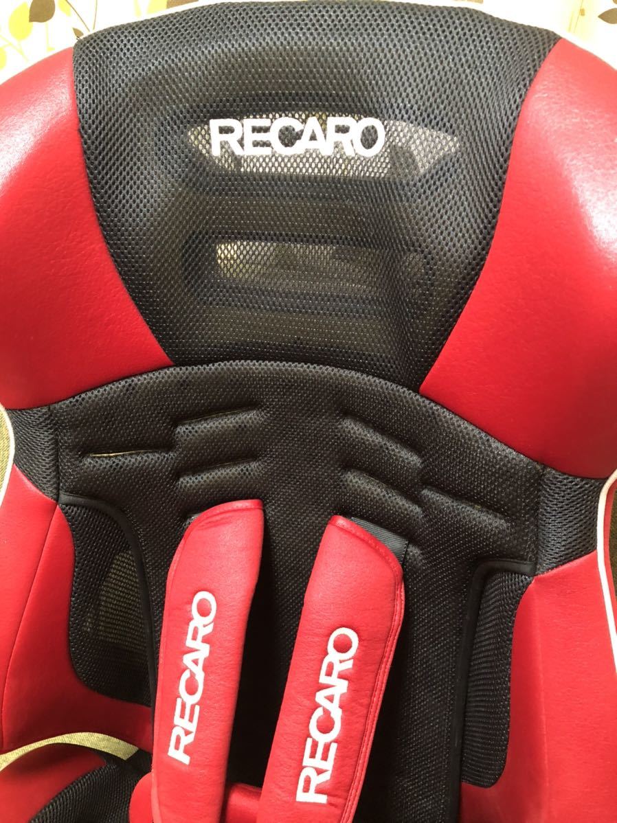 ☆RECARO チャイルドシート ジュニアシート レカロ Start j3 赤 取説