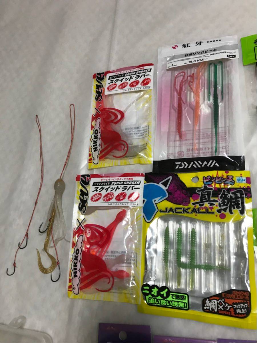 タイラバセット ヘッド ネクタイ ワーム ライン DAIWA 紅牙 .co