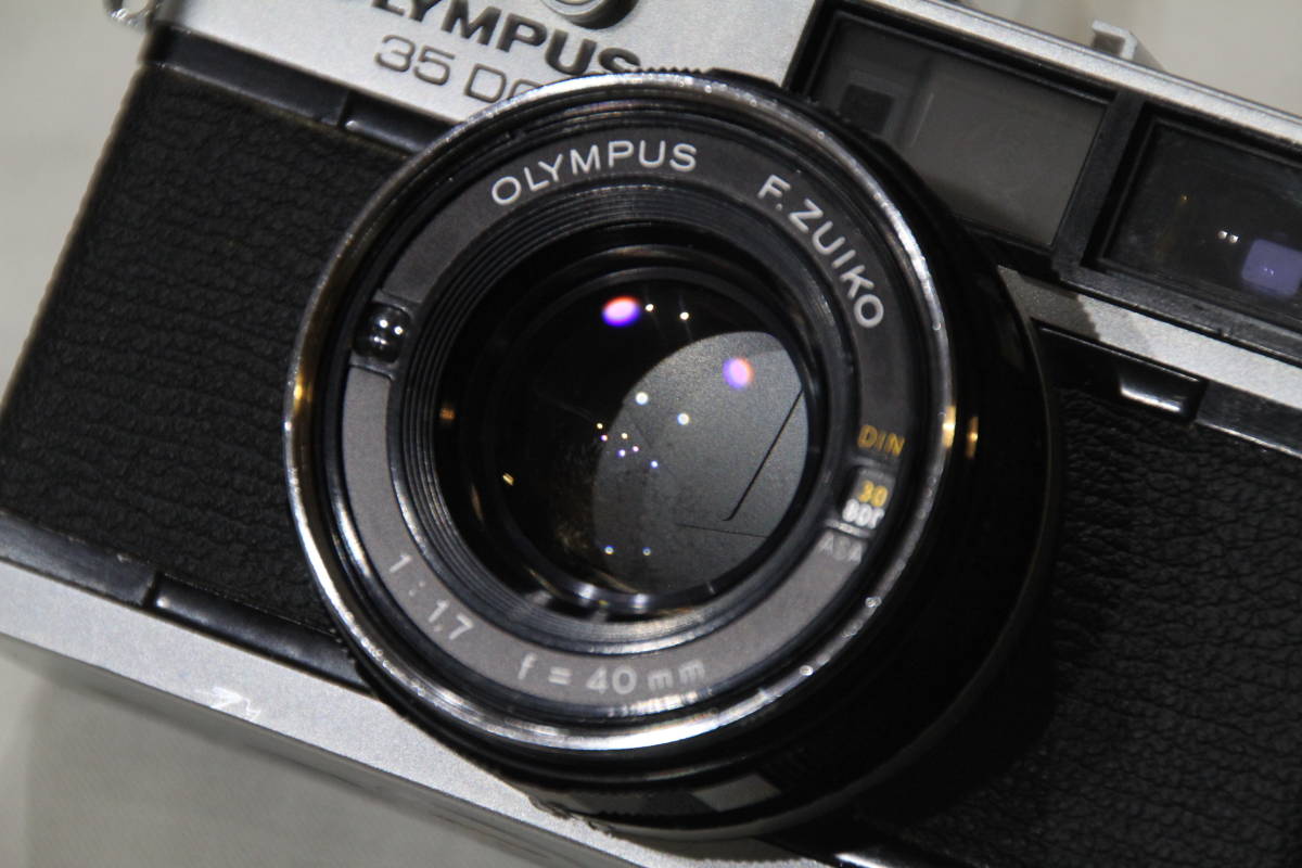 オリンパス OLYMPUS 35DC 試写済：オリンパス 35DC後期型