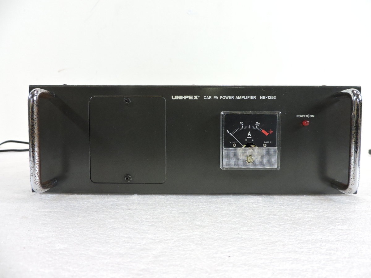 NB-1252 UNI-PEX ユニペックス 車載用 PAパワーアンプ ※ジャンク品 NB 