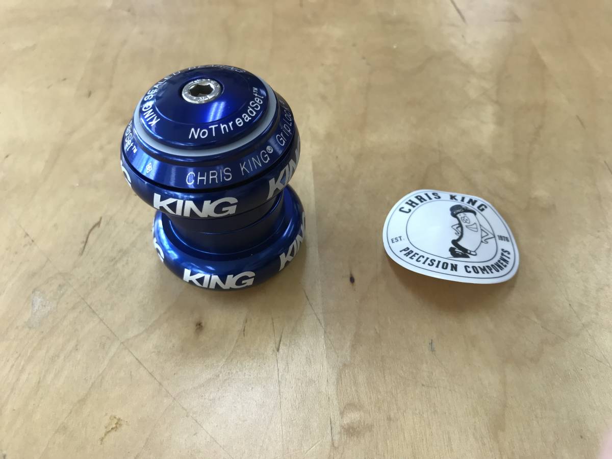 数量限定，得価 CHRIS KING NO TREAD HEAD SET 1-1/8 NTS GL BOLD Navy ボールド ネイビー クリスキング(ヘッドパーツ)｜売買されたオークション情報、yahooの商品情報をアーカイブ公開 - オークファン ヘッドパーツ