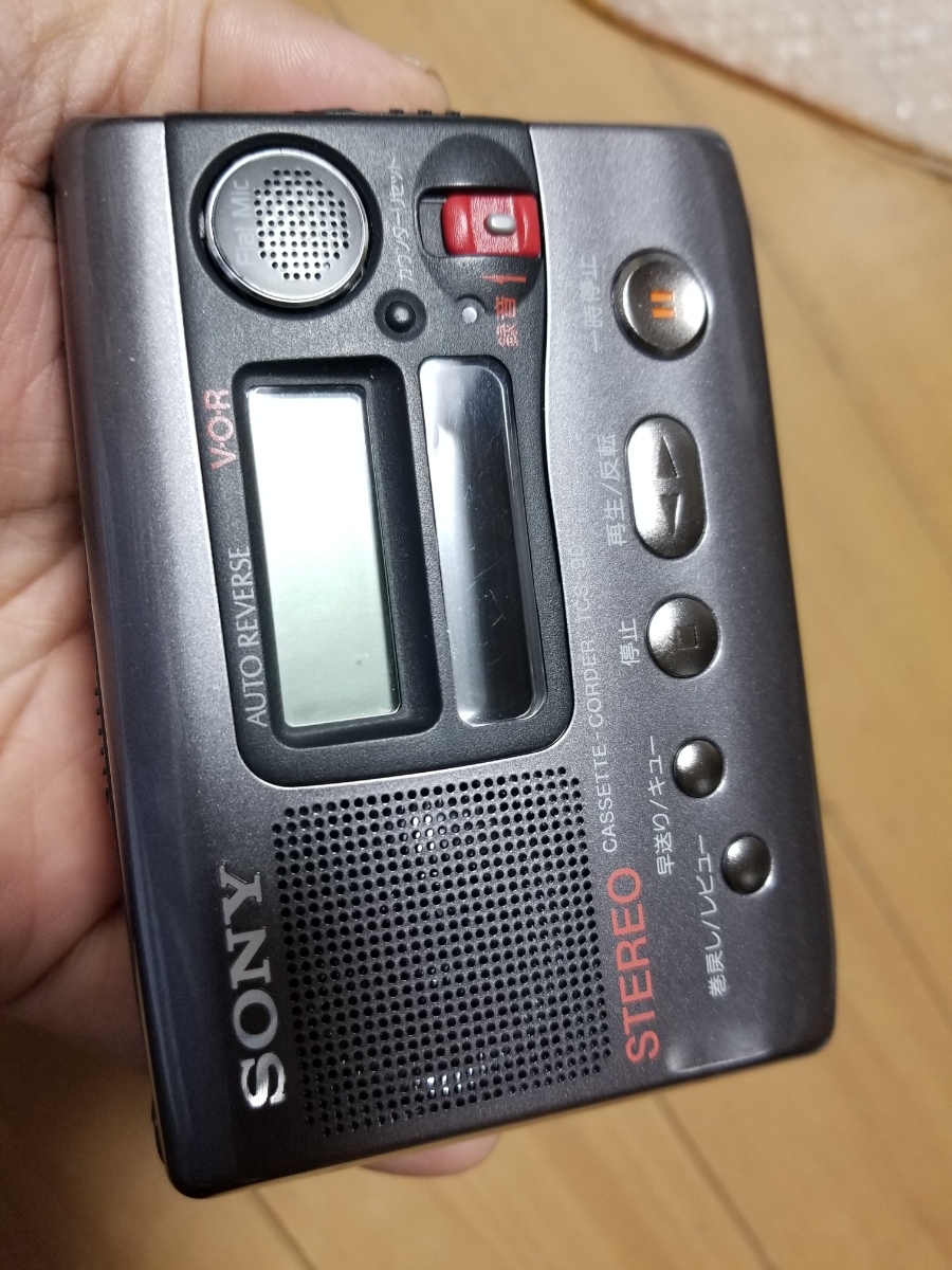 SONY カセットテープレコーダー TCS-90（ステレオカセットコーダー