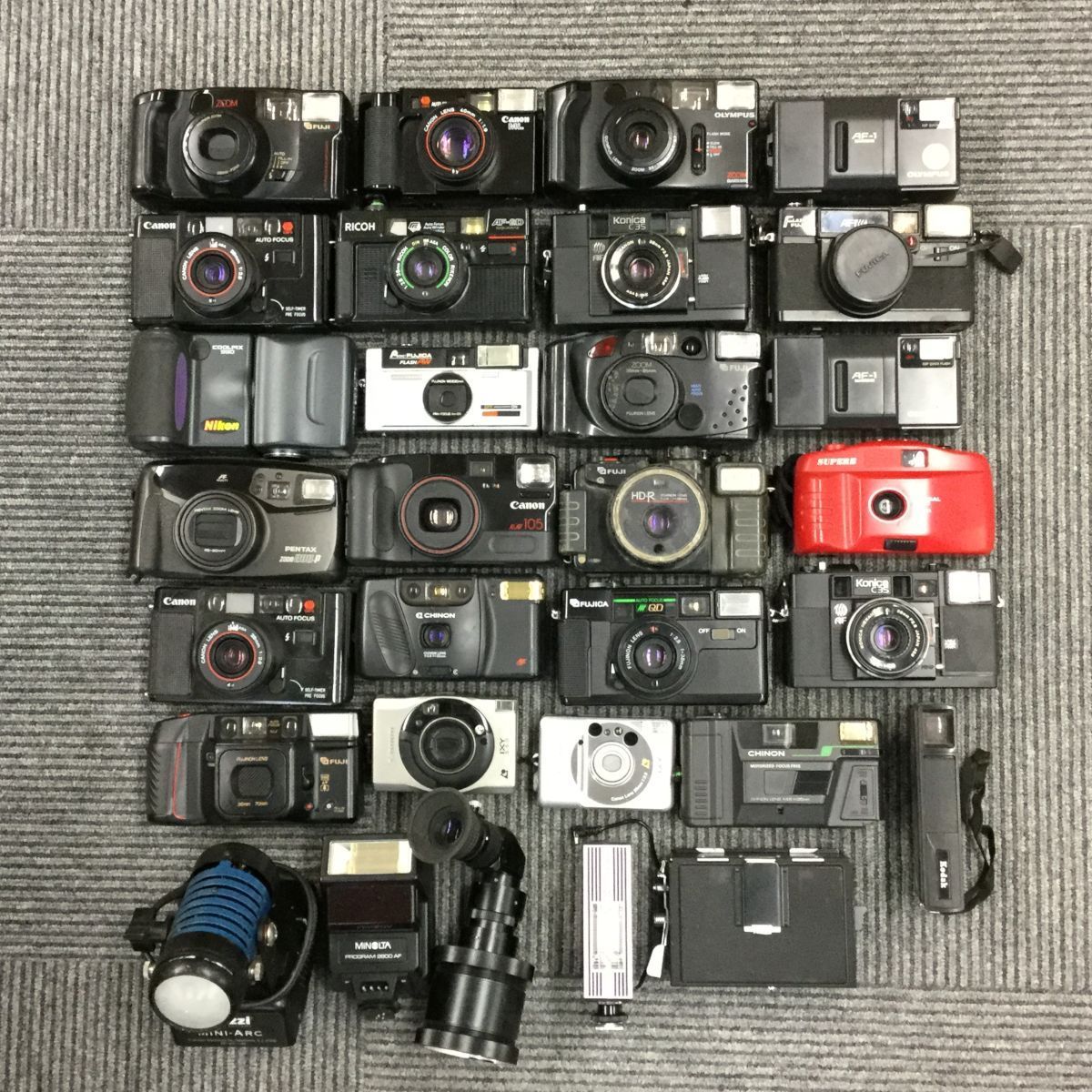 Konica - mike com Film dot eckman EFJ SN#2715457 MT-7 Camera FS 0