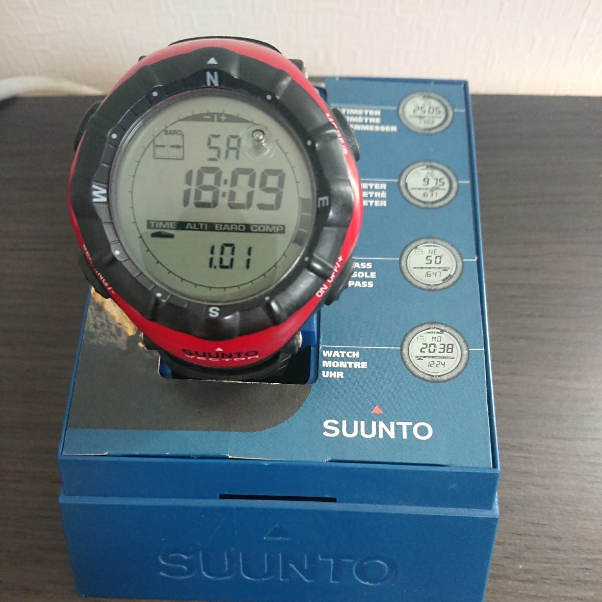 SUUNTO VECTOR vector XBlack スントベクターエックスブラック 