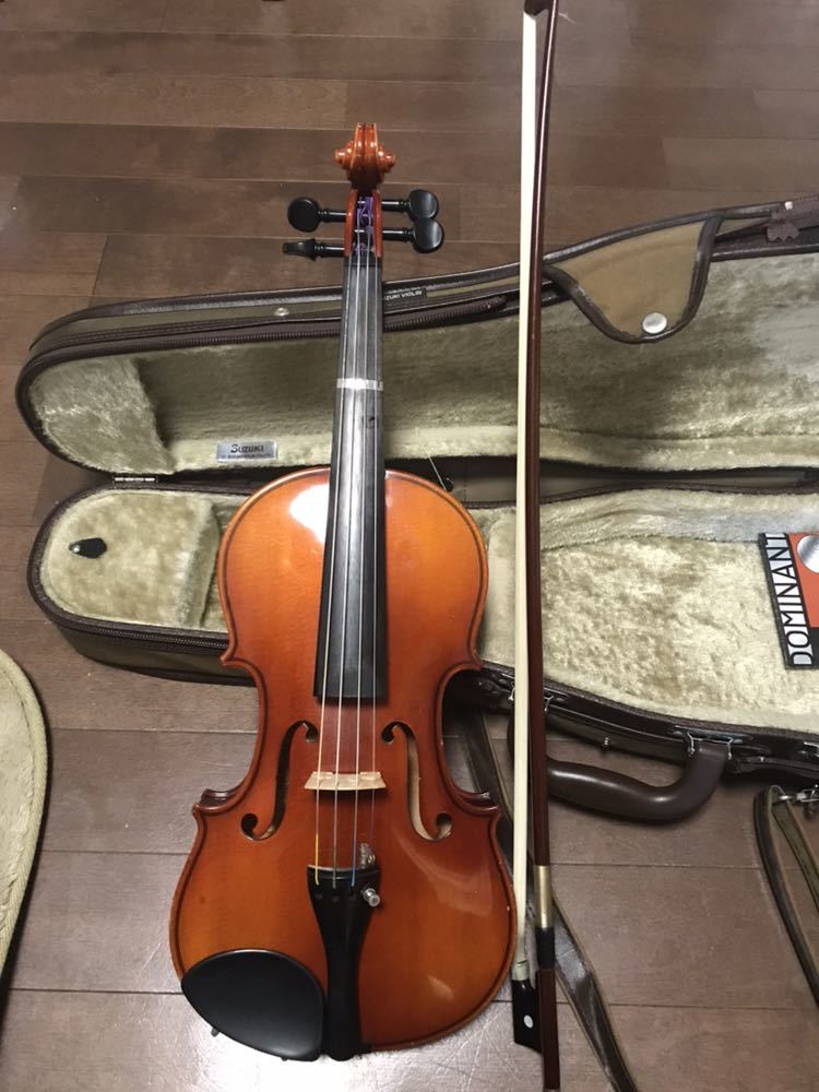 バイオリンSUZUKI スズキ ハードケース _2