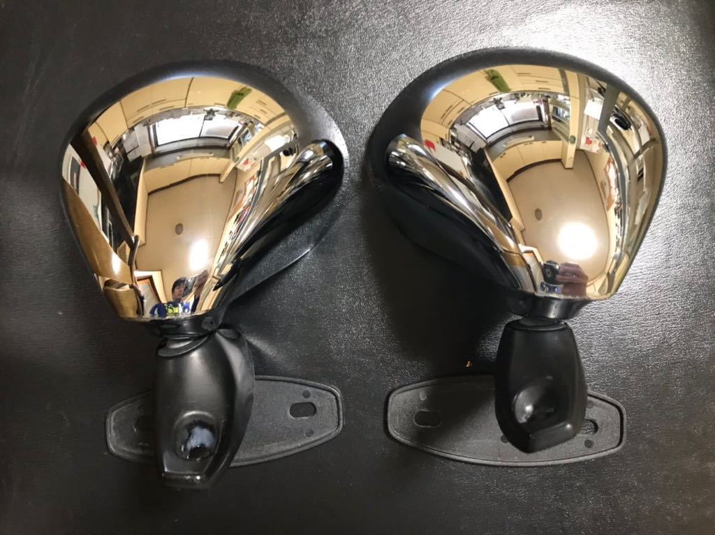 ドアミラー メッキ ロードスター NAなど 取付ピッチ73mm前後