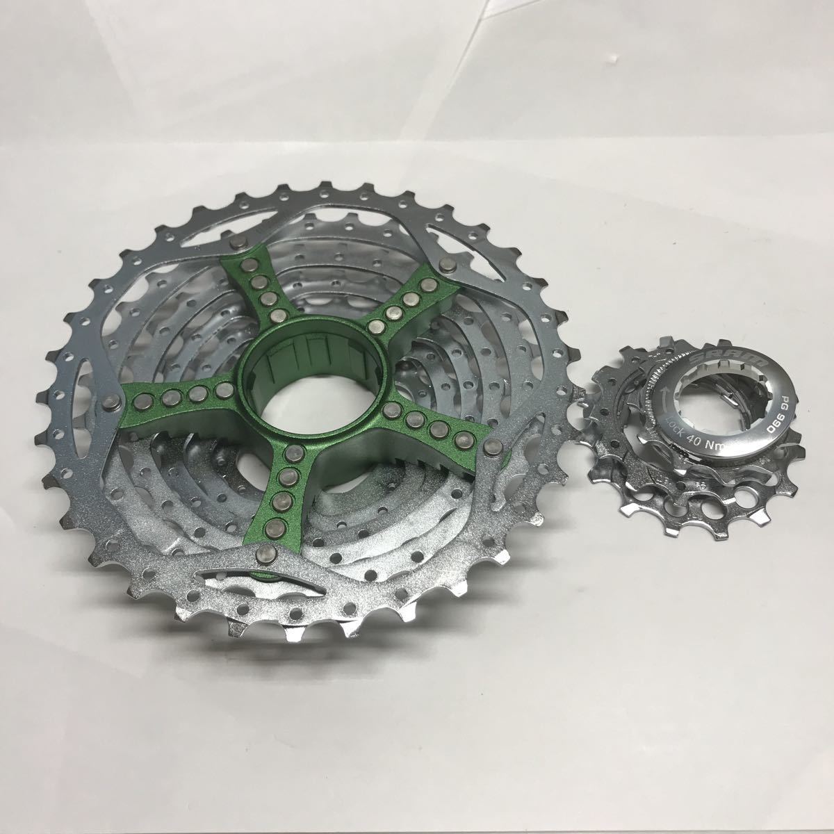 定番人気，新作 ○○PG990 SRAM X-0 カセットスプロケット 9速用 11-34