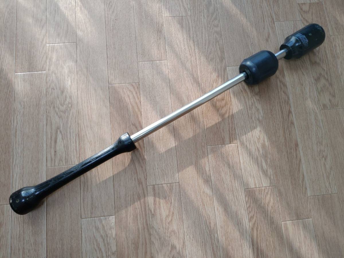 美品 UCHIDA/ウチダ パワースラッガー SPS-80BK 野球 トレーニングバット 素振り カチカチバット 内田販売 少年～一般用_2