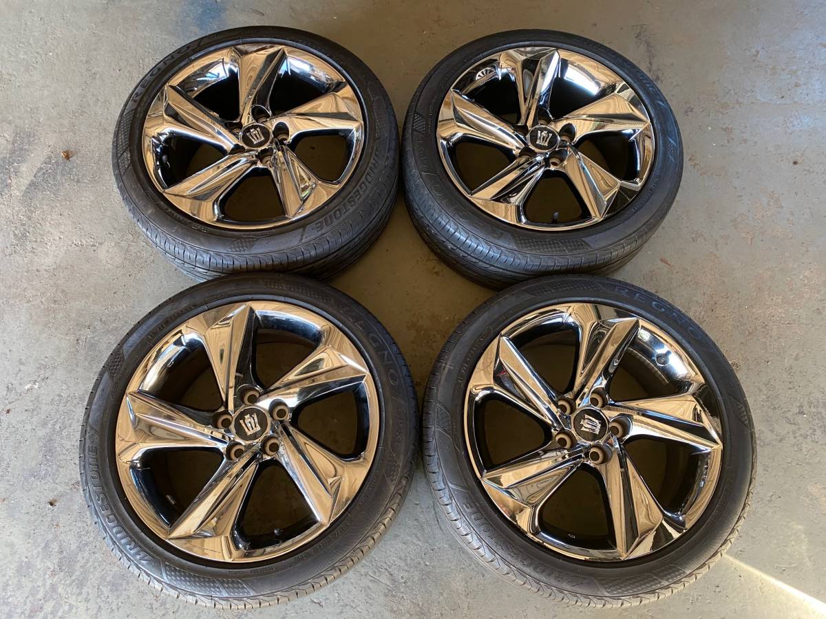 本州送料無料！新型クラウン　純正　RS　RSアドバンス　レグノバリ山　225/45R18 クラウン　アスリート_1