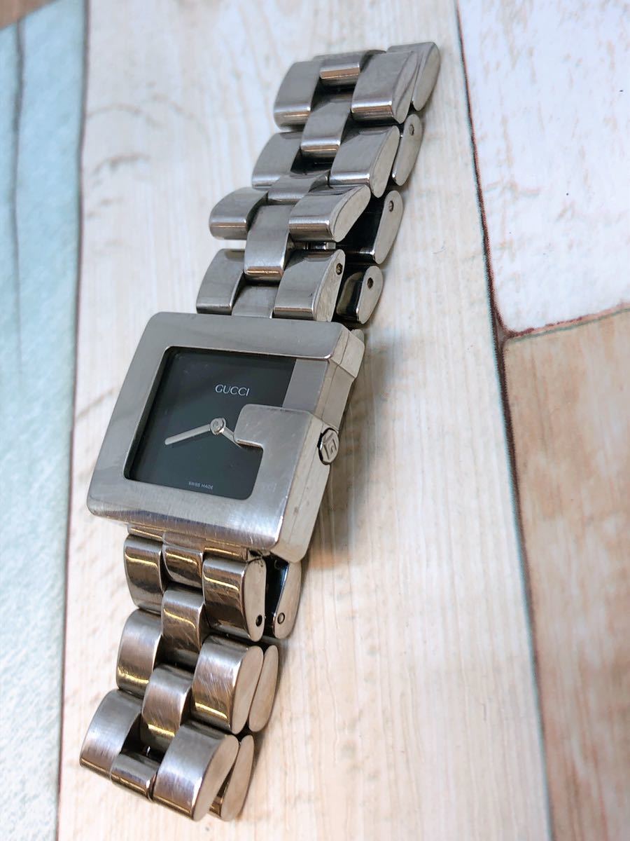 新品電池交換済み☆可動品☆人気【GUCCI グッチ】3600J 腕時計 メンズ