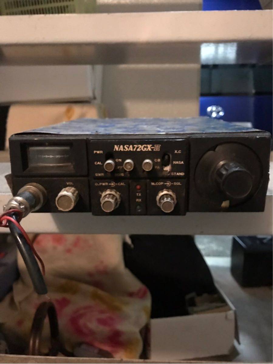 NASA72GX-Ⅱ 受信機 NASA NASA72GX-Ⅱ CB無線 ジャンク CB無線機 無線機 ナサ A599