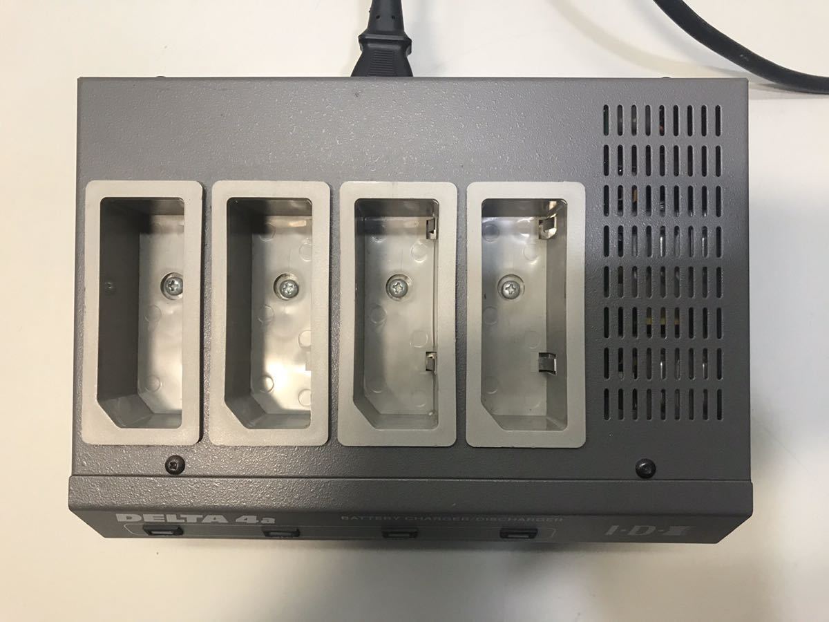 即発送 IDX VL-4Se 4ch急速充電器 電源ケーブルセット